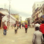 Newroad during Indrajatra